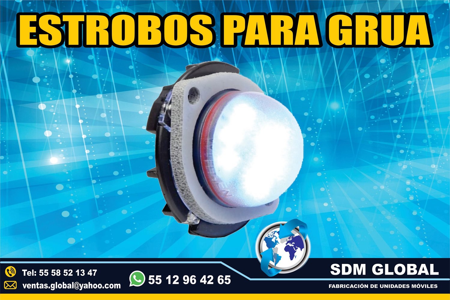 Venta de Luces Perimetrales Auxiliares para Gruas