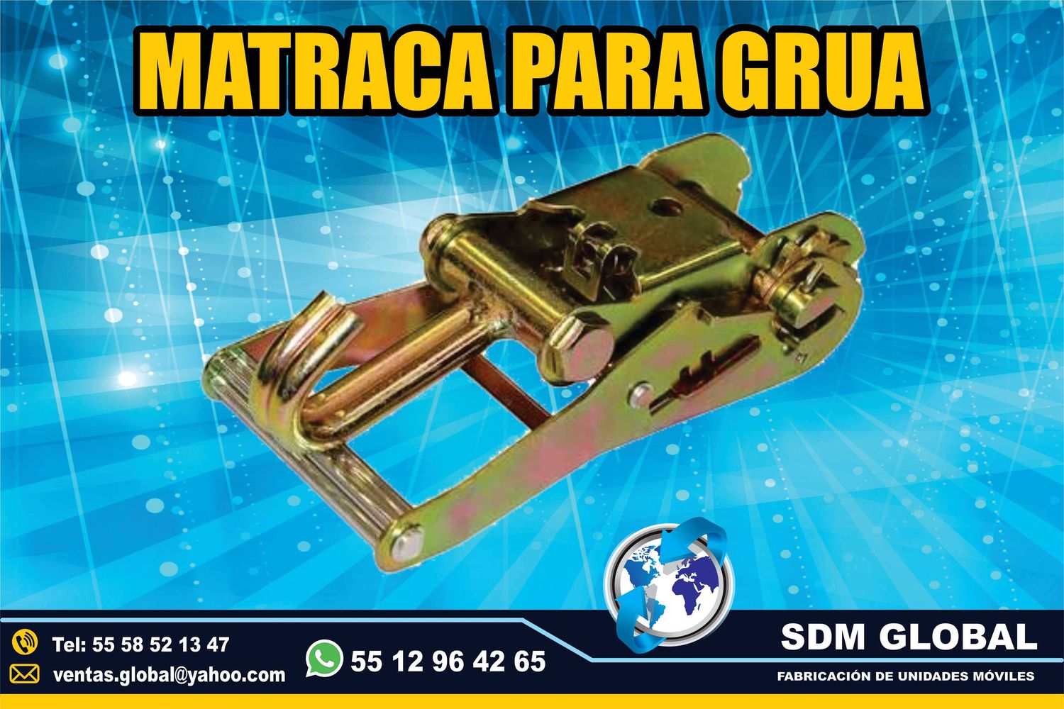 VENTA DE MATRACAS DE AMARRE para gruas&nbsp;<br>