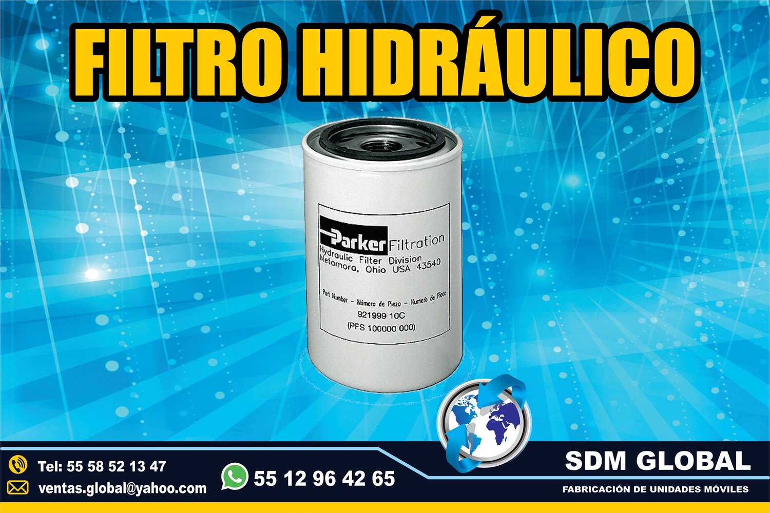VENTA DE FILTO HIDRAHULICO para gruas