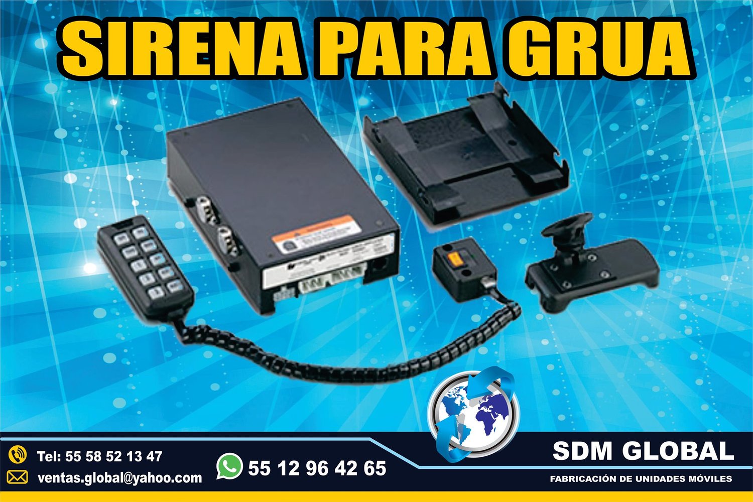 VENTA DE SIRENA Federal Signal para gruas