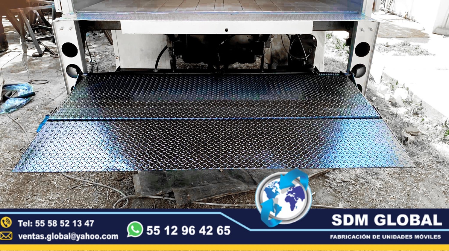 Fabricantes de Rampas Hidraulicas para camioneta y camion de carga <br>