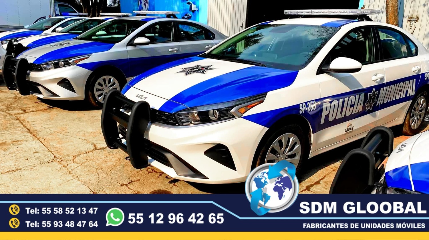 Fabricantes de Patrullas Sedan Conversion Equipamiento Venta<br>