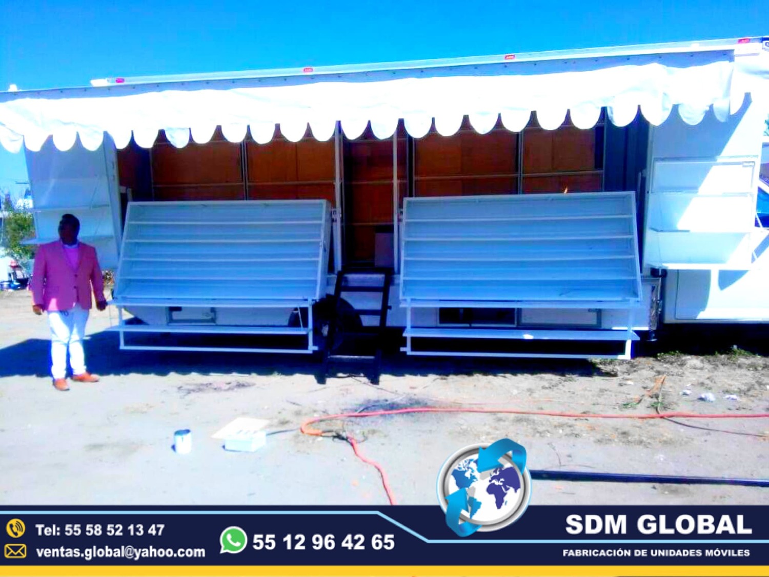 Venta de Unidad Movil Especial para promocion de productos en Mexico     