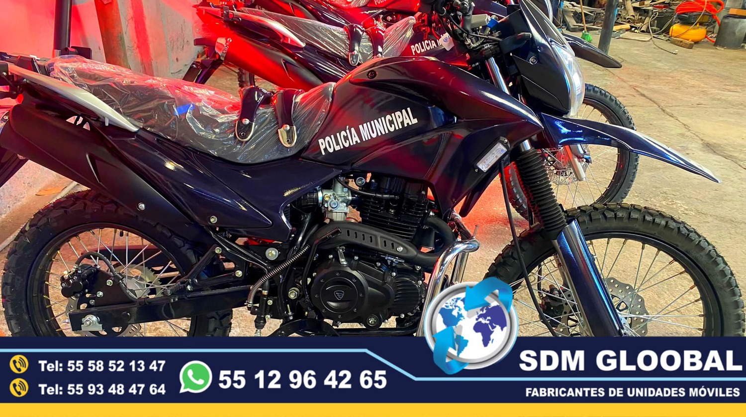 Fabricantes de MotoPatrullas Conversion Equipamiento Venta 
