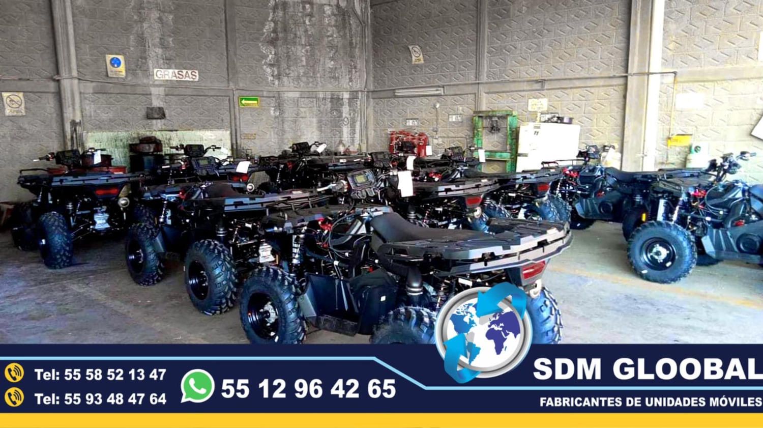 Venta Fabricacion Conversion y Equipamiento de MotoPatrullas cuatrimotos bicicletas     