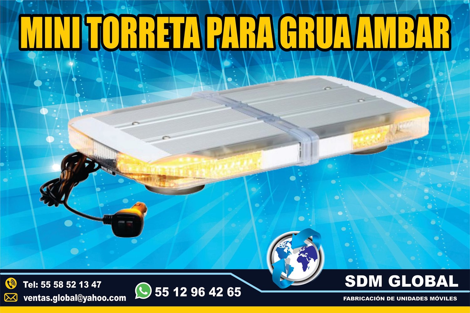 Venta de Luces Perimetrales Auxiliares para Gruas