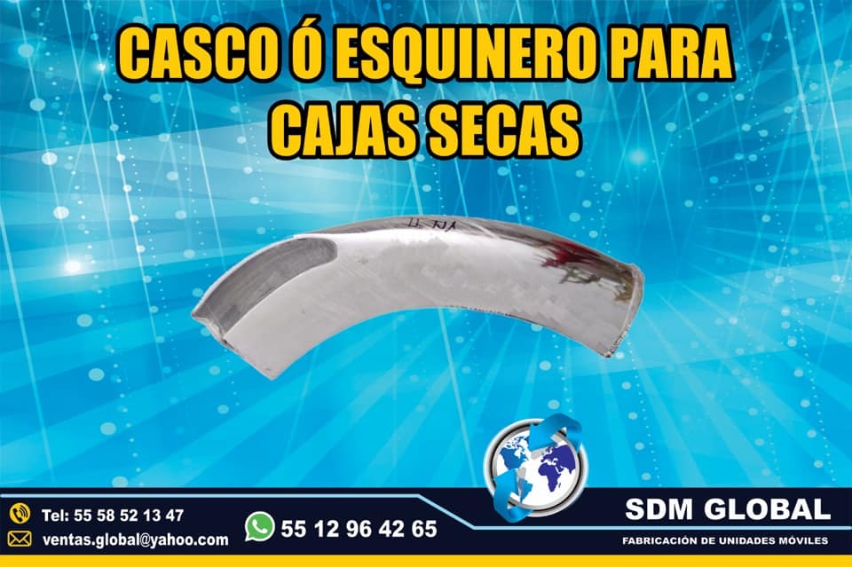 Esquinero para carrocerias y cajas secas plataformas remolques 