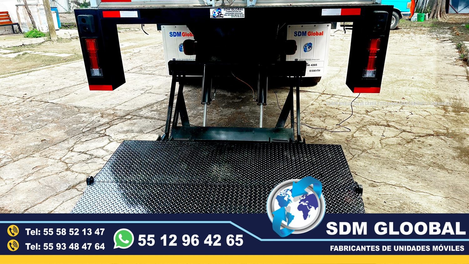 Fabricantes de Rampas Hidraulicas para camioneta y camion de carga <br>