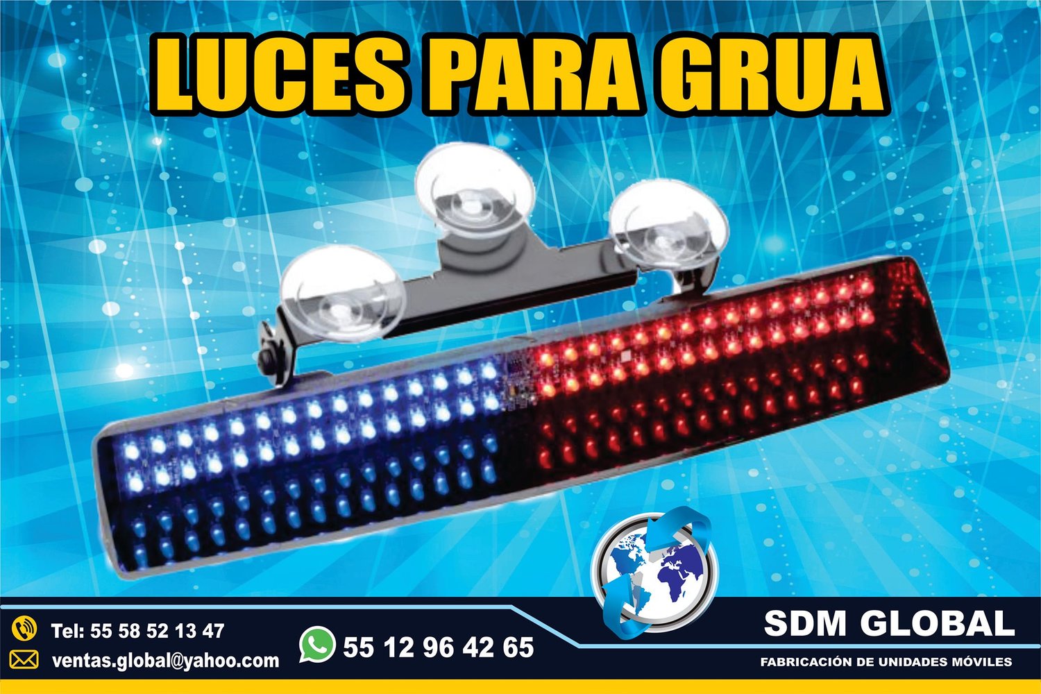 Venta de Luces Perimetrales Auxiliares para Gruas
